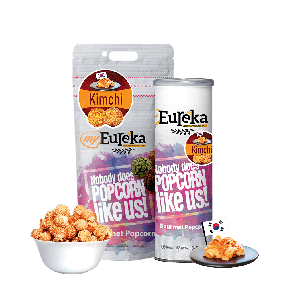Kimchi Popcorn myEureka Snack Indonesia